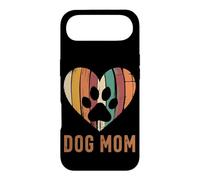 Dog Mom Retro Paw Heart Pet Lover Coque pour iPhone Air
