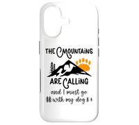 Dog Mountains are Calling I Must Go Hiking Dogs Take a Hike Coque pour iPhone 17