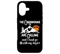 Dog Mountains are Calling I Must Go Hiking Dogs Take a Hike Coque pour iPhone 17