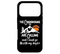 Dog Mountains are Calling I Must Go Hiking Dogs Take a Hike Coque pour iPhone 17 Pro