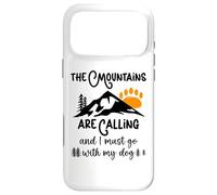 Dog Mountains are Calling I Must Go Hiking Dogs Take a Hike Coque pour iPhone 17 Pro Max