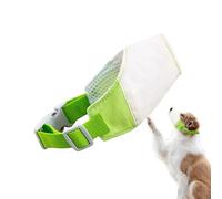 Dog Muzzle, Adjustable Waterproof Mouth Guard, Adorable Anti-Biting Chewing Scavenging Safety Cover, Comfortable Pet Muzzle for Training and Outdoor Use, Barking Dogs