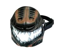 Dog Muzzle Breathable - Flexible Halloween Costume Guard with Scary Teeth | Latex Adjustable Straps Lightweight , Scary Teeth Dog Muzzle For Walking, Training, Grooming, Play & Holiday Party Costum