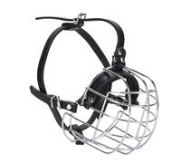 Dog Muzzle Dog Mouth Cover Dog Mouth Metal Basket Dog Muzzle for Biting Breathable Basket Muzzles for Dog Basket Muzzle