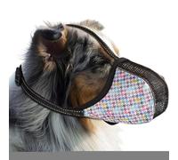 Dog Muzzle For Grooming - Ajustable Soft Mesh, Anti-Barking Pet Muzzle, Soft Covered Air Mesh Guard | Outdoor Anti-Bite Dog For Small And Large Dogs Prevents Chewing