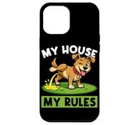 Dog My House My Rules Dog Lover Funny Dog Owner Pet Blagues Coque pour iPhone 12 Pro Max