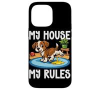 Dog My House My Rules Dog Lover Funny Dog Owner Pet Blagues Coque pour iPhone 14 Pro Max