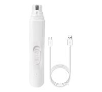 Dog Nail Grinder, Electric Pet Trimming Tool, Pet Nail Trimmer, LED Animal Clippers with Cordless and Rechargeable for Small Pets Like Dogs and Cats, 1 pièce
