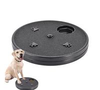 Dog Nail Scratch Board, Rotatable Mat, Round Feeding Puzzle, Interactive Food Toy, Slow Eating Game, Pet Activity Pad for Dogs, Indoor Pets, Training, Playroom, Home, 12.99x12.99x1.57 Inches