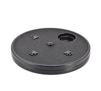 Dog Nail Scratch Board, Rotatable Scratches Mat Dogs, Compact Encourages Round Slow Feeder Interactive Pet Food Puzzle Toy for Indoor Use (12.99x12.99x1.57 inches)