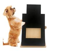 Dog Nail Scratch Board With Treat Box - Interactive Fun Wood Scratcher