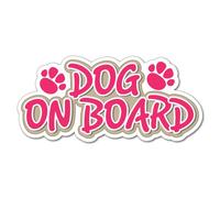 Dog on Board Sticker Decal Stickers Pet Art Laptop