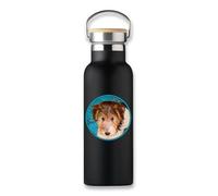 Dog Owner Wire Fox Terrier Bouteille isotherme pour tasse à café