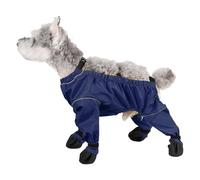 Dog Pants with Suspenders | Outdoor Dog Shoes | Anti-Slip Pet Footwear | Waterproof Dog Boots | Adjustable Suspender Pants Comprehensive Protection Polyester-Cotton for Winter Dog Pants