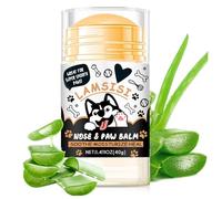 Dog Paw Balm, Pet Nose Cream, 7.8x3.6x3.6cm/3.07x1.42x1.42 inches Natural Moisturizing Salve, Soothing Protective Formula Travel Size For Snow Walks Beach Camping Hiking Home Use