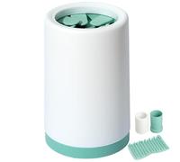 Dog Paw Cleaner Cup, Leakproof Pet Paw Washer, leakproof dog paw cleaner, Portable Foot Cleaning Brush for Small, Medium & Large Dogs, Seamless Paw Cleaning, 3.94x3.39x3.39 inches