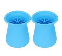 Dog Paw Cleaner, Pet Foot Washer, Pet Foot Cleaner, Paw Washer Cup, Portable Dog Paw Cleaner with Massage Needle Design, Silicone, 3,54 x 3,54 x 4,92 Inches for Walking, Traveling, Home and Camping