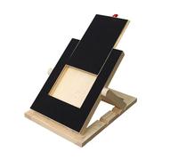 Dog Paw Nail Scratch Pad - Multifunctional Non-Slip Trimming Tool - Black Nsail Filing Board with Treat Drawer for Small Large Dogs and Others