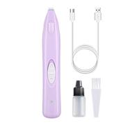 Dog Paw Trimmer, Electric Pet Clippers, Rechargeable Hair Shaver, Low Noise Operated, Ideal for Grooming Ears Face Rump Eyes at Home or Daily Use for Chats and Dogs, 6.38x1.02 Inch