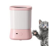 Dog Paw Washer, Portable Dog Paw Scrubber Cup, ABS Material, Anti-Splash Pet Foot Cleaner, Two-Speed Cleaning, Travel & Outdoor Use, Puppy Accessories, 11.2x15.4cm, 1 Piece