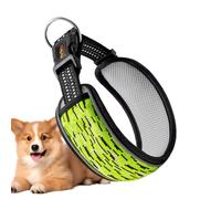 Dog Pet Collar, Reflective Pets Necklace, Padded Puppy Collars, Running Dogs Harness, 0.98x14.76 inches, Allowing You to Customize The Fit for