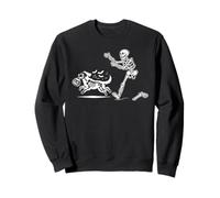 Dog Pet Skeleton Halloween Decor,Can I Pet That Dog Skeleton Sweatshirt