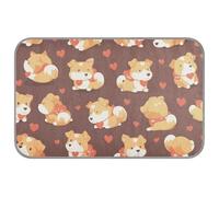Dog Pixel Art - Maison d'été pour chien - Tapis de refroidissement pour lapin - Imperméable - Kaki - Taille M