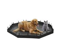 Dog Playpen Mat, Indoor Cat Fence Pad, Waterproof Oxford Cloth Pet, Washable Whelping Training, Reusable Pee Protector for Crate Bed Sofa Floor Car Trunk Camping Playpen Travel Home Use