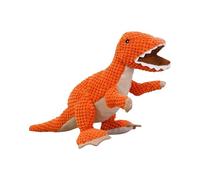 Dog Plush Chew Toys, Animal Shaped Teething Toy, 10.24x13.39x1.97 Inches, Squeaky Sound, Playful Biting, Soft Teeth Cleaning Toy for Puppies and Small Dogs in Home Garden Yard Park Entertainment