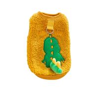 Dog Plush Vest, Warm Dog Coat, Pull Dog Coat, Cold Weather Pet Apparel, Pullover Dog Snow Jacket with Harness Ring, Sleeveless Cozy Snow Vest, Pet Apparel For Small Dogs Cats