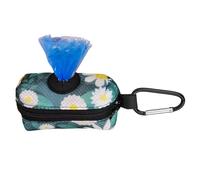 Dog Poop Bag Holder - Lightweight pet waste pouch | Graphic Print Dog Poop Bags Rolls Holder | Poop Bag Dispenser | Doggy Waste Bags Portable Doggie Bag Holder for Travel, Camping, Dogs and Cats