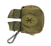 Dog Poop Bag Holder, Portable Waste Bag Dispenser, Polyester, Storage Pouch for Pet Outings, Hands- Poop Carrier, for Walking Accessory for Animal Lovers, Nylon