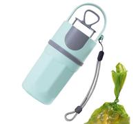 Dog Poop Scooper- Pooper Scooper For Dogs 6.5x6.5x21cm | Pet Waste Picker, With Bag Dispenser 6-Claw Waste Grabber No Touch Pick Up Tool For Small Medium Large Breeds Outdoor Walking Park Travel