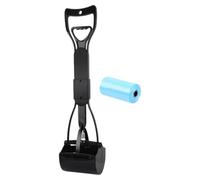 Dog Pooper Scooper Long Handle Pet Litter Grabber Waste Cleaning Tool | Long-Handle Pooper Scooper Helps Collect Pet Waste Without Bending Or Direct Contact | Litter Grabber For Dogs, Puppies, Yard