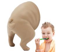 Dog Pooping Toothpaste Topper | Squeezer Universal Toothpaste Squeezer For Animal Lovers, Self-Closing Design Silicone Puppy Lid, Fun Interesting Gadgets For Bathroom And Home