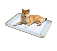Dog Potty Tray - High Edge Holder, Puppy Pad for Waste Containment, Training Sanitation Unit, Floor Protection Tool with Non-Slip Rubber Base, Hygiene Management Tool for Potty Training Efficiency
