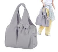 Dog Purse Carrier, Lightweight Pet Travel Tote, Mesh Window Ventilation Feature, Secure Animal Carry Case with Storage Pockets, Pet Transport Bag for Car Travel Hiking Bike Outdoor Indoor Home Use