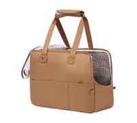 Dog Purse Carrier Up to 15lbs Ventilation Medium Carrying Pack with Handle | Cat Tote Bag Carrier for Walking Shopping Small Breed Puppy Kitten Bunny Travel Outdoor