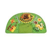 Dog Puzzle Mat, Slow Feeding Pad, Interactive Training Toy for Puppy Enrichment Boredom Relief Nose Work Activity Playtime Meal Fun Pet Supplies for Small Medium Large Breeds
