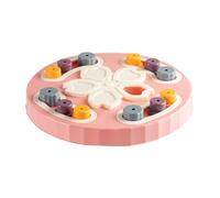 Dog Puzzle Toys - Interactive Puzzle Game and Food Feeder Toy for Dogs, Training Mental Enrichment, PP Colorful Slow Feeder Toy for Small, Medium, Large Dogs, Fun Feeding and Brain Stimulating Pet