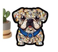 Dog Puzzle - Wood, 9.06x9.8in Precise Toy 160 Pieces | Wooden Jigsaw Puzzle For Problem-Solving And Entertainment, Dog Wooden Puzzles For Kids, Adults, Family Game Nights, Indoor Activities