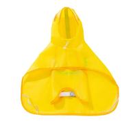 Dog Rain Jacket, Waterproof Puppy Coat, Yellow Hooded Pet Outfit Ajustable Fit, Cute Duck Design Ideal for Outdoor Travel and Everyday Walks, 1 pièce