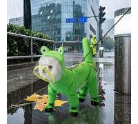 Dog Raincoat - Imperméable Reflective Pet Jacket, réglable Hooded Poncho Design, Tail Feet Protection | Small Medium Large Dogs Snow Thunderstorm Cold Weather Daily Walking Outdoor