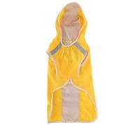 Dog Raincoat Weather - Proof & Reflective | Adjustable Pet Rain Jacket for Small Medium Large Dogs | Weightless Breathable Coat for Walking in Rain (M)