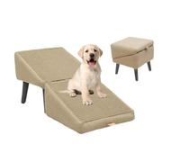 Dog Ramp for Bed Rampe Chien Canapé Feandre-a Escalier pour Chie-n Escalier pour Chie-n Marchepied Anti-Dérapant pour Véhicule, Échelle Tabouret pour Petit Chien