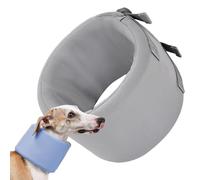 Dog Recovery Collar, Adjustable Neck Support Cone, Lightweight Foldable Protective Wrap, Medium Large Dogs, Wound Care Shield, Anti-Lick Soft Barrier, Post Healing Comfort