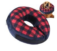 Dog Recovery Collar | Dog Donut Collar | Soft Adjustable Cone | Protective Collar | Inflatable Dog Collar | Pet Accessories Dog Donut Protective Collar Anti-Lick Blow Up Donut for Dogs and Cats
