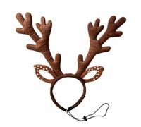 Dog Reindeer Headband | Lightweight Breathable Pet Costume Accessories