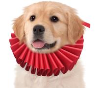 Dog Renaissance Elizabethan Ruff Collar, Cat & Dog Neck Ruffled, Elegant Pet Costume Accessory, Adjustable & Comfortable Fit, Perfect Small & Medium Dogs, Ideal for Photos
