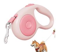 Dog Retractable Lead, Heavy Duty Dog Lead, Pet Walking Lead Anti Slip Handle, Secure Dog, Weatherproof Extension Pet Lead, Easy to Use, Portable for Outdoor Adventures